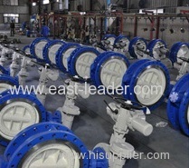 API 609 Bi-Directional Sealing Electric Actuator Butterfly Valve