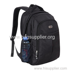 Hot sale trending college bag polyester black sports backpack computer bag