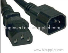 IEC C13 to C14 connector