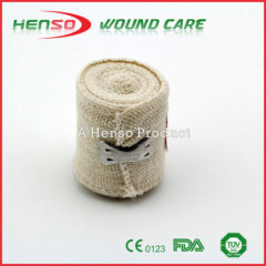 HENSO Hot Sale Bleached Plain Elastic Bandage