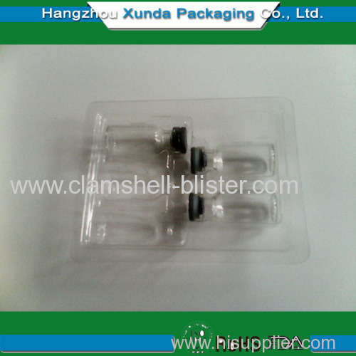 Plastic blister medicine tray