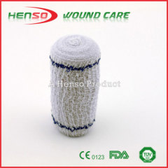 HENSO High Quality Blue Thread Elastic Crepe Bandage