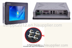 18.5 inch LED widescreen industrial computer panel pc