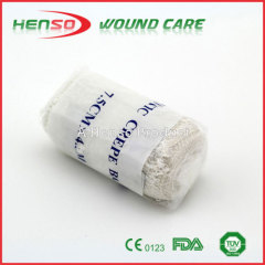 HENSO Hot Sale Elastic Bleached Crepe Bandage Size