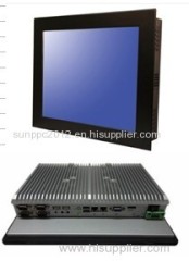 12 inch fanless industral computer panel pc N2800 processor