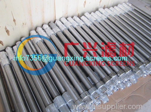 driven-point dewatering filter screen spear 