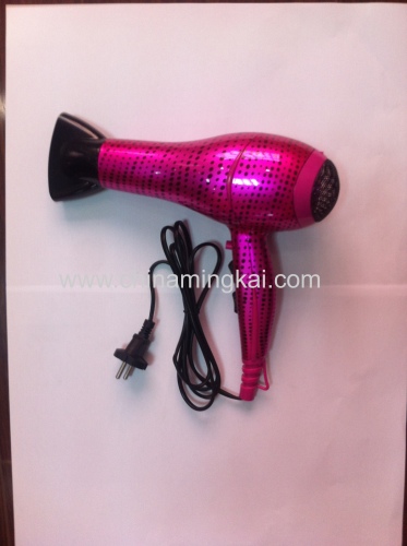 High power water transferring print hair dryer