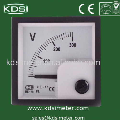 moving coil movement voltmeter 0~300V