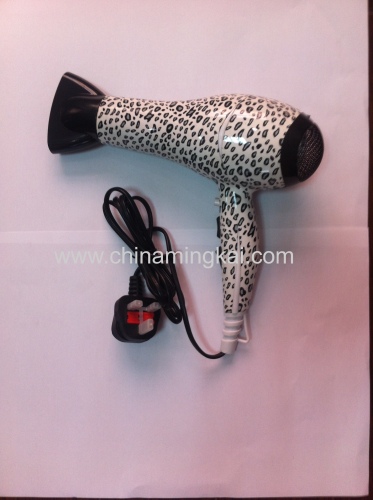 High power water transferring print hair dryer