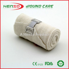 HENSO Hot Sale Elastic Bleached Thick PBT Bandage