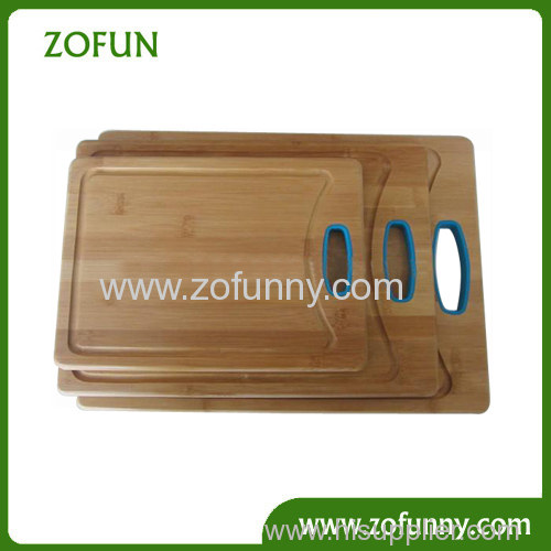 3pcs bamboo cutting board set