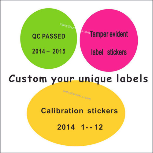 Cheap custom printed eggshell sticker with uv ink