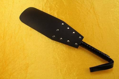 New Studded Sensual Sex Leather Spanking Paddle SM