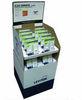 Custom Cardboard Dump Bin Display Boxes with bottom wire shelf for Advertising