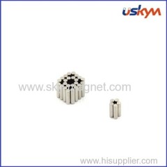 Sintered permanent neodymium magnet