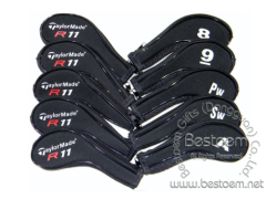 Zippered neoprene golf iron covers/ bags/ pouches/ holders from BESTOEM