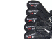 Zippered neoprene golf iron covers/ bags/ pouches/ holders from BESTOEM