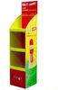 Square Base Tiered Shop Cosmetic Display Stands With Offset Printing / Eco Friendly UV Inks