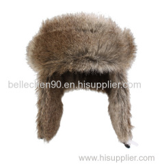 2014 Russian style fake fur trapper hat