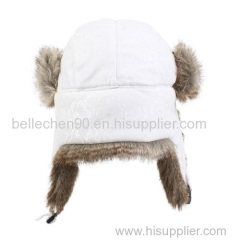 2014 Russian style fake fur trapper hat