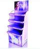 CMYK / Pantone Printing Corrugated Cardboard Display Stands For Retail Cosmetic