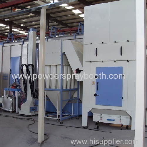 Cyclone Recovery System for Powder Coating Booths