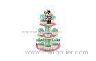 Recycled Floor Paperboard Display / Custom Display Stands Embossing