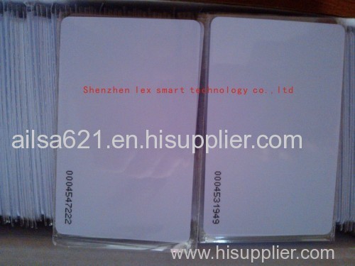 printable proximity 125khz rfid card