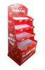 CE FCC ROHS POP / POS Corrugated Cardboard Display Stands For Lcd Video Player
