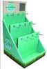 Promotion Corrugated Cardboard Display Counter Foldable For Greeting Cards