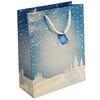 Customized Personalized Paper Gift retail bags printed with handles for shopping