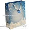Customized Personalized Paper Gift retail bags printed with handles for shopping