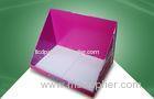 Recycled Offset Paper Cardboard Counter Display Trays For Retail Store
