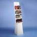 4 layers Green Corrugated Cardboard Display holders with Floor stand ENTD002