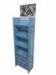 Craft Paper 4 Tier Poster / Greeting Cards Corrugated Cardboard Display With Glossy Varnishing