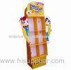 Innovative Corrugated Cardboard Greeting Card Display Rack Ink Water Printing