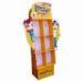 Innovative Corrugated Cardboard Greeting Card Display Rack Ink Water Printing