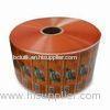 Orange Food Laminating Film Rolls / Laminate film roll 15mm -260mm width