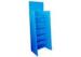 ENFD004 Blue layers Cardboard Floor Displays Racks for shampoo / paperboard wash cream