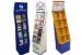 Advertising Corrugated Cardboard Magazine Display Stands Matt Lamination