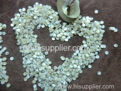 Natural Trochus shell button blank
