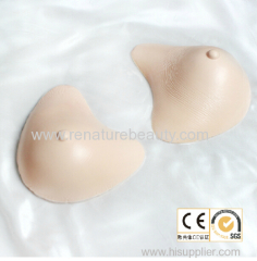 Mastectomy breast form with Extra lighter breast prosthesis 30% lighter for the same size