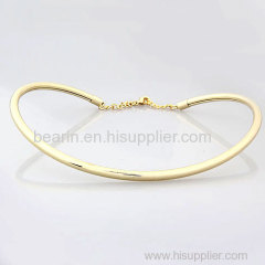 Factory Price Korean Style Copper Fashion Collar Necklaces
