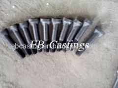 40Cr High Strength Grade 8.8 Bolts for Mill Liners EB001