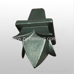 flower shape carbon steel silica sol casting