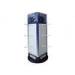 Laminating Rotate Spinner Display Racks With Hooks For Sunglass Promotion