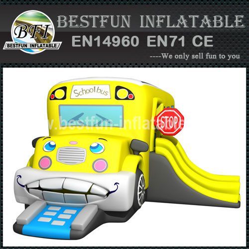 INFLATABLE SCHOOL BUS COMBO