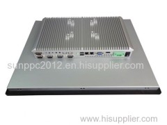 15 inch fanless industrial computer panel pc