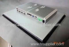 15 inch fanless industrial computer panel pc