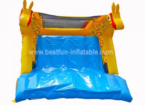 Giraffe Painting Inflatable Combo for Kids Game